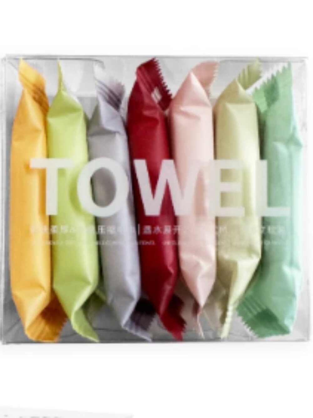 Ultrasoft Biodegradable Face Cloths -  7 pack compressed towels for on the go!